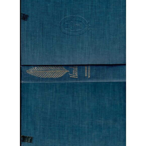 Handel, Herbert Weinstock Hardcover Second Ed. Revised 1959 Alfred A. Knopf w/DJ - Picture 2 of 7